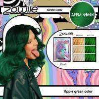 สีย้อมผม Zowiie ขนาด 50 ml สี APPLE GREEN