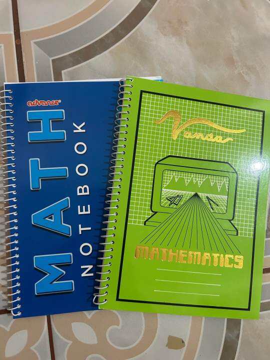 MATH NOTEBOOK (Green Grid) (Green Lined) | Lazada PH