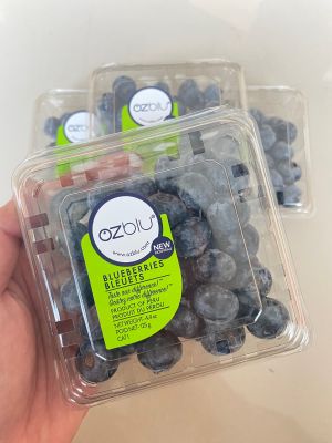 บลูเบอร์รี่ Blueberry รสหวาน อมเปรี้ยว แพ็คละ 125g. ผลไม้นำเข้า ผลไม้นานาชาติ premiumfruit