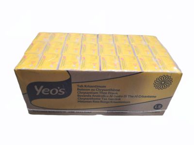 น้ำเก็กฮวย Yeo s ยกแพ็ค มี 24 กล่อง ขนาด 250 ml