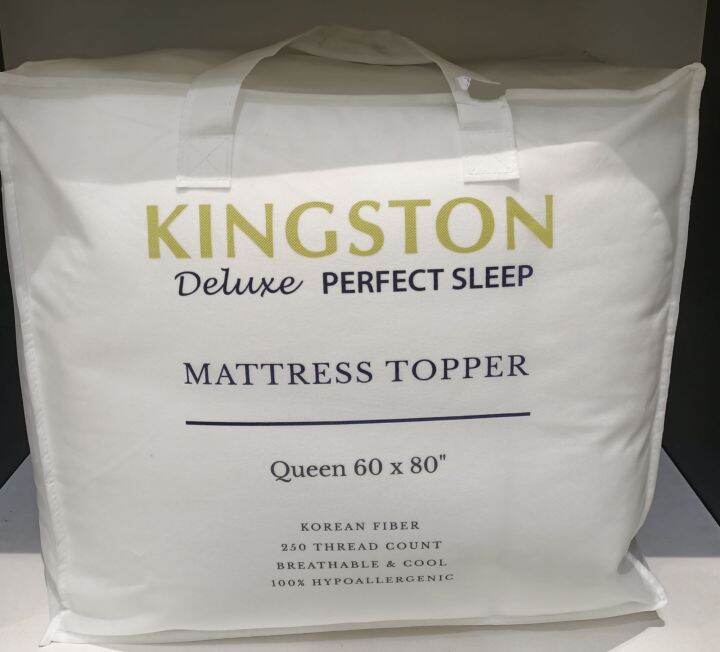 KINGSTON DELUXE MATTRESS TOPPER Lazada PH