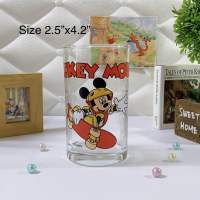 ?[พร้อมส่ง-002] ?No Box? Disney Mickey Mouse.มิกกี้เม้าท์ สินค้าลิขสิทธิ์แท้ 100% จากญี่ปุ่น แก้วน้ำ ขนาด : 2.5 x 4.2 นิ้ว ?รบกวนเช็คขนาดก่อนตัดสินใจนะคะ?