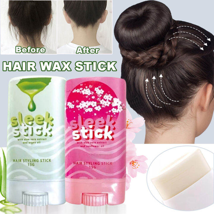 HAIR STYLING STICK Aloe Vera Extract Argan Oil & Sunflower Oil Hair