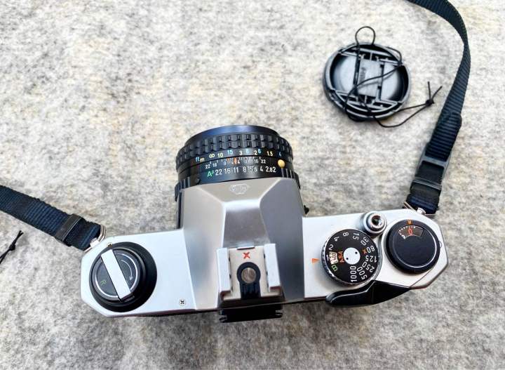 กล้องฟิล์ม-pentax-k1000-พร้อมเลนส์