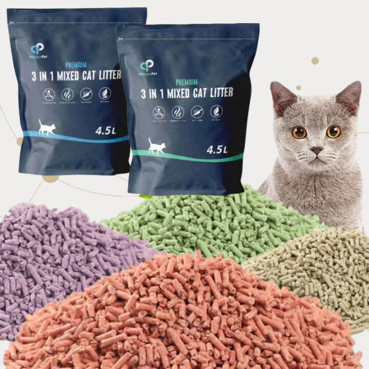 Cat Litter 4.5L/8L Food Grade Plant Tofu Residue Made Cat Sand Cat Tofu