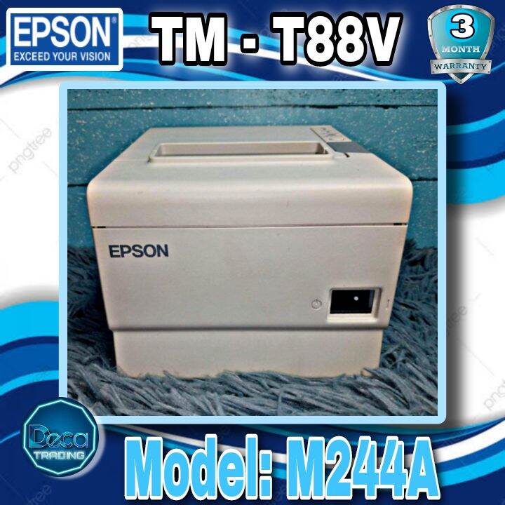 EPSON TMT88V THERMAL POS RECEIPT PRINTER MODEL M244A Lazada PH