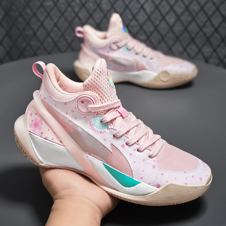 Basketball Shoes Men's Sonic Speed 10 Cherry Blossom Pink The Way of Wade  Phantom Actual Combat Blade Children Flashing Women's Sports Shoes  Lazada PH