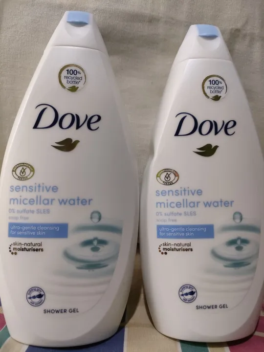 Dove sensitive micellar water shower gel 500 ml Lazada PH