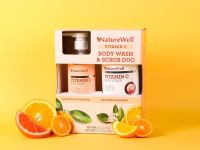 ✨พร้อมส่ง✨NatureWell Vitamin C Body Wash &amp; Scrub Duo