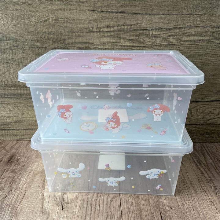 Miniso MINISO Sanrio Storage Box Cinnamoroll Babycinnamoroll Storage ...