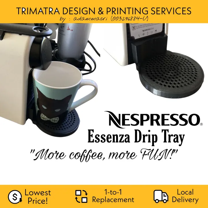 Nespresso Essenza Drip Tray for BIGGER Mug Coffee Machine Upgrade | Lazada