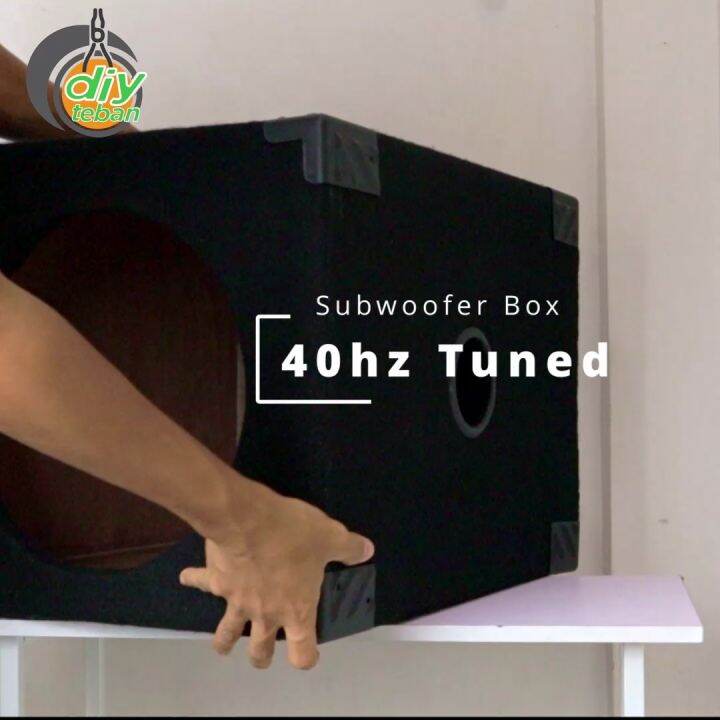 Subwoofer Box 12 Inches Vented/Sealed 45hz Tuning Round Ported