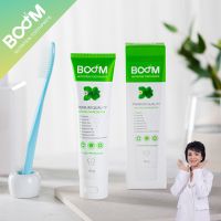 [ร้านแนะนำ] ยาสีฟันบูม Boom Nutrition Toothpaste - เนื้อเจลฟลูออไรด์ 1,500 PPM. - 1 หลอด ขนาด 80g.