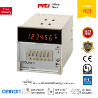 Omron H7AN-RW6DM Digital Counter เคาน์เตอร์นับขึ้น/นับลง / นับขึ้นลง แหล่งดันแหล่งจ่าย 100-240VAC LED 6หลัก มีหน่วยความจำสำรอง ตัวนับจำนวนออมรอน