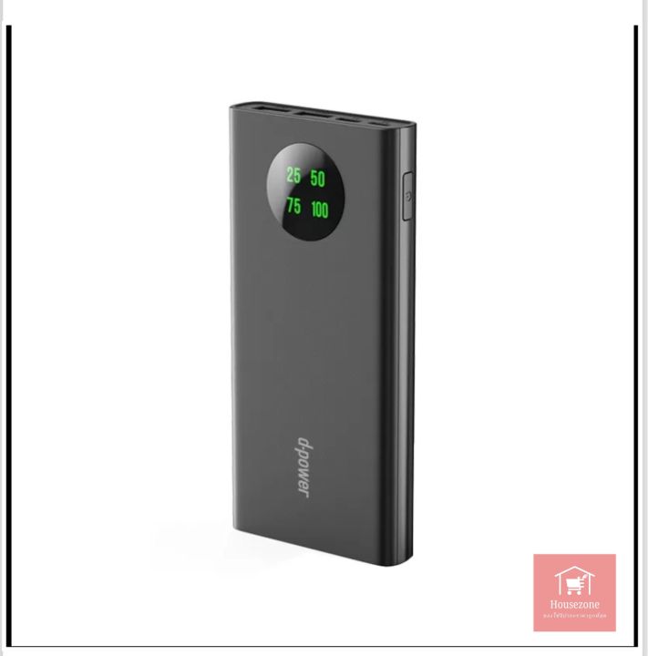 แบตเตอรี่สำรอง-ความจุ-10000-mah-power-bank-ของแท้-100