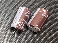 (2ชิ้น) 1000uF 25V 12.5*20 Japan Nikitsu Electrolytic Capacitor 25V1000UF PW High Frequency Low Resistance