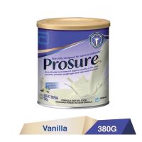 นมโปรชัวร์  Prosure โปรชัวร์ นม prosure ชนิดผง 380g กลิ่นวานิลา อาหารเสริมคนป่วย มะเร็ง