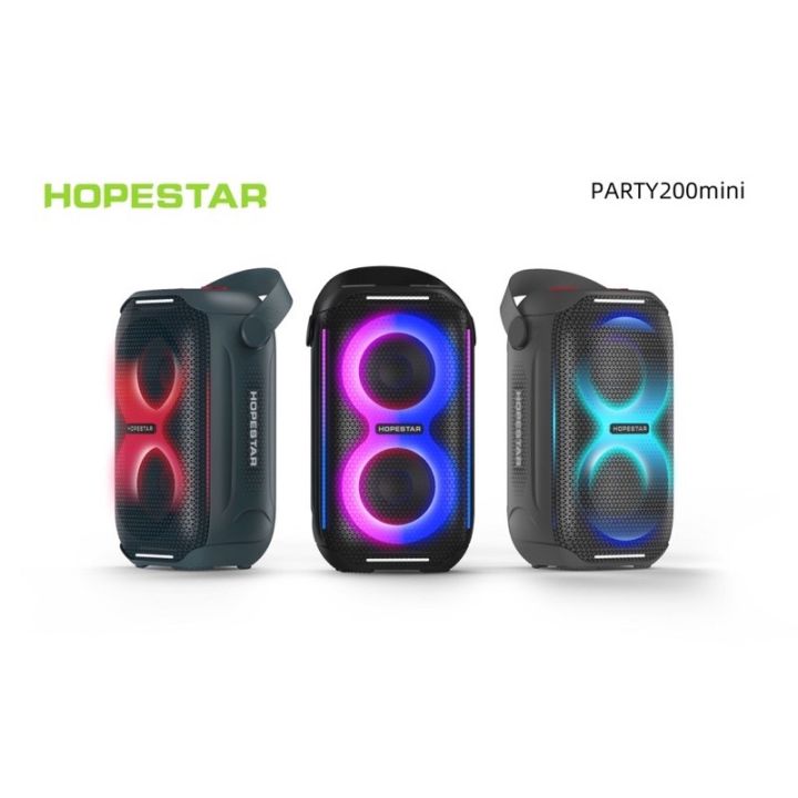 sy-ใหม่ล่าสุด-hopestar-party-200mini-พร้อมไฟrgb-สวยงาม-เสียงดี-เบสแน่น-ของแท้100