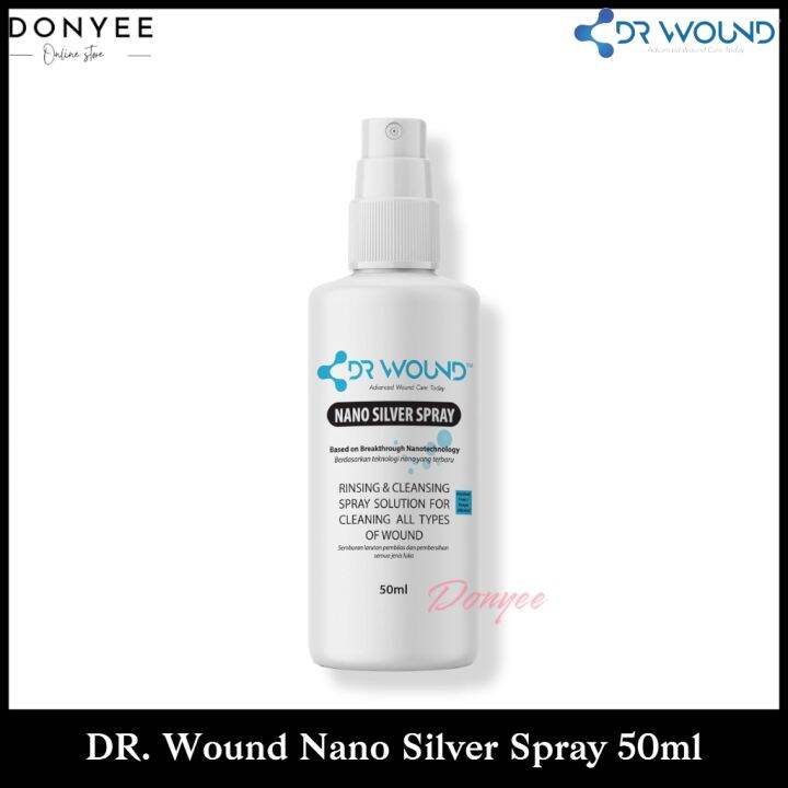 Dr Wound Nano Silver Spray 50ml Lazada