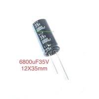 (1ล็อต8ตัว)Capacitor 6800uf35v 18×35.5mm ELNA ใหม่แท้ จากโรงงาน ขายแพค5ตัว100฿