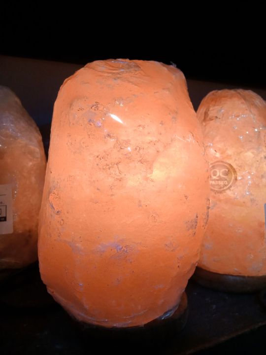 โคมไฟหินเกลือหิมาลายัน 2.5-3.4kg Himalayan Pink Salt light เพิ่มโอโซน บรรเทาภูมิแพ้