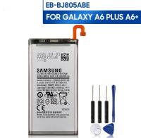 เปลี่ยนแบตเตอรี่EB-BJ805ABEสำหรับSamsung Galaxy A6 Plus A6 + A605 J6 + J805แบตเตอรี่