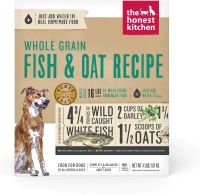 อาหารสุนัข The Honest Kitchen สูตร Whole Grain Fish &amp; Oat Recipe Dehydrated Dog Food ขนาด 1.8 kg