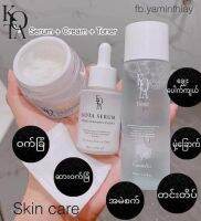 Kota skin care အစုံ တ်ိုနာ စီရမ် ညလိမ်း ၃မျိုးရပါမယ်