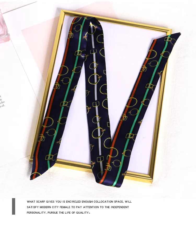  Urtronix Fashion Bag Handbag Scarf Neckercheif Scarf Hair  Hairband Scarf Handbag Handle Wrap Ribbon Purse Scarf for Women Girl (6  PACK), 40 inch (104CM ) in length x 1.57 inch (4CM) 
