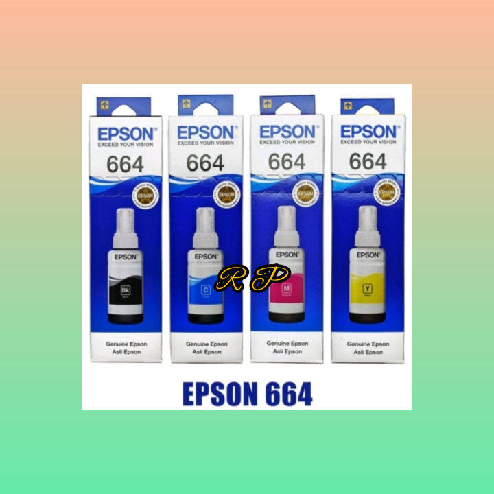 Tinta Epson 664 1 Set4 Warna Lazada Indonesia 7184