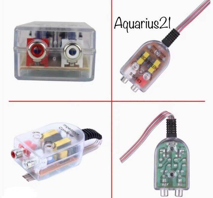 HI TO LOW IMPEDANCE (converter) 2 channel female output Lazada PH