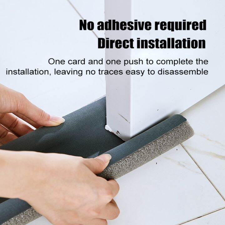 Door Bottom Sealing Strip Flexible Door Seal Strip Under Door Draft Stopper Sound Proof