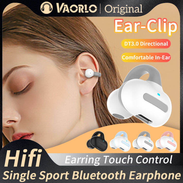 VAORLO Mini Single Ambie EarClip Bluetooth Earphone DT3.0 HIFI Bass