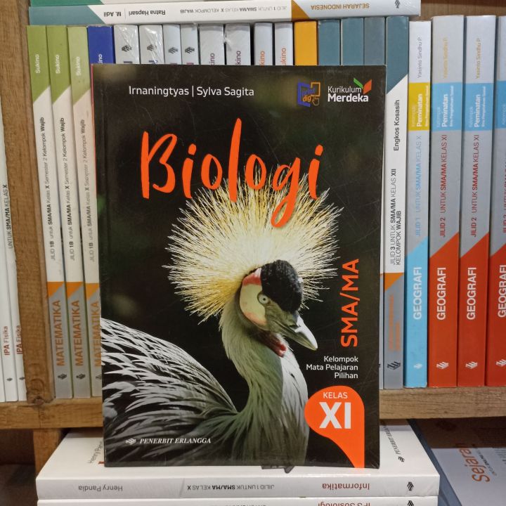 Buku Biologi Kelas XI.11 SMA Kurikulum Merdeka Erlangga Irnaningtyas ...