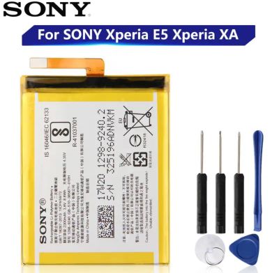แบตเตอรี่ สำหรับ SONY Xperia E5 XA1 F3113 F3112 F3116 F3115 F3311 F3313 F3111 G3112 G3121 G3116 LIS1618ERPC LIP1635ERPCS Battery แบตเตอรี่ ทดแทน
