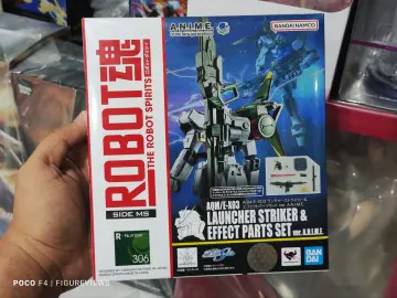 Mobile Suit Gundam AQM/E-X03 Launcher Striker & Effect Parts Set A.N.I.M.E.  Robot Spirits figure, Tamashii Nations