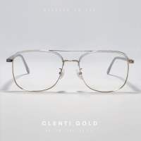 Glasses on you - Clenti gold แว่นตากรองแสง ตัดเลนส์ตามค่าสายตา