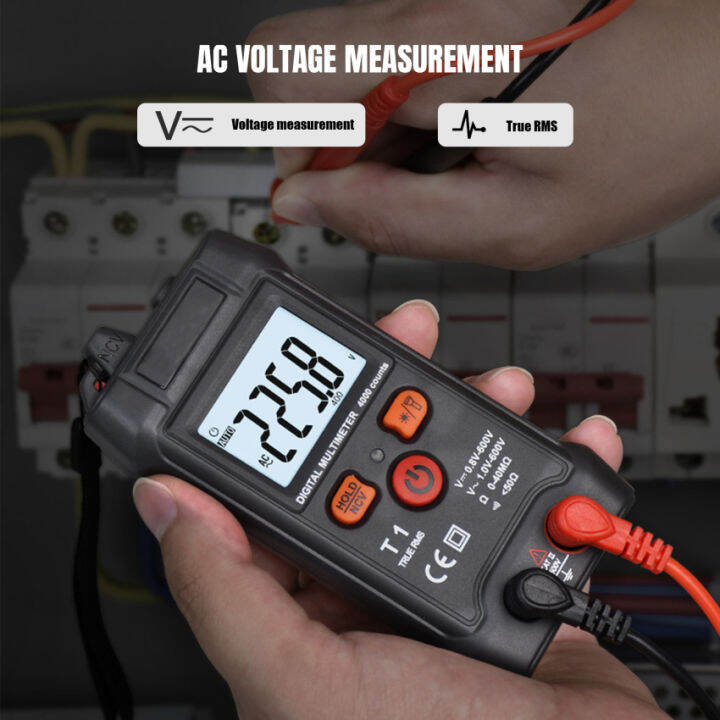 【High Quality+ In Stock】Charging Digital Multimeter Automatic Range AC ...