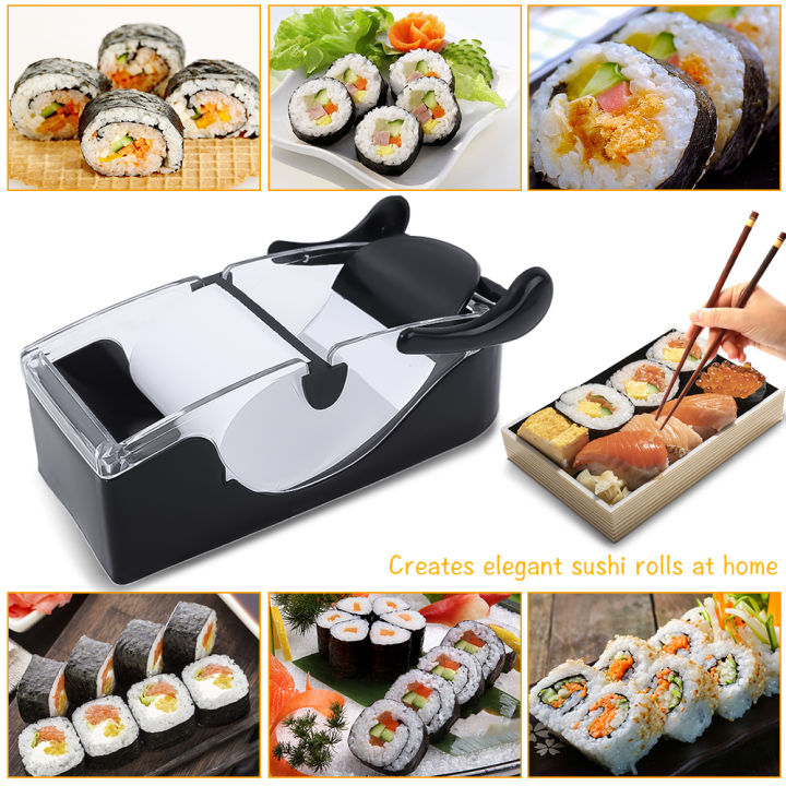 HAWORTHS Sushi Maker Roller Equipment Perfect Roll Sushi Machine DIY Easy Kitchen Magic Gadget Kitchen Accessories