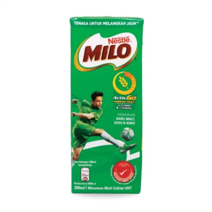 Nestle Milo Activ Go 200ml Milo Kotak 200ml Lazada