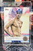 TUCKER DUPREE การ์ดสะสม นักว่ายน้ำ Topps Olympic Swimmer?‍♂️ U.S.A.??