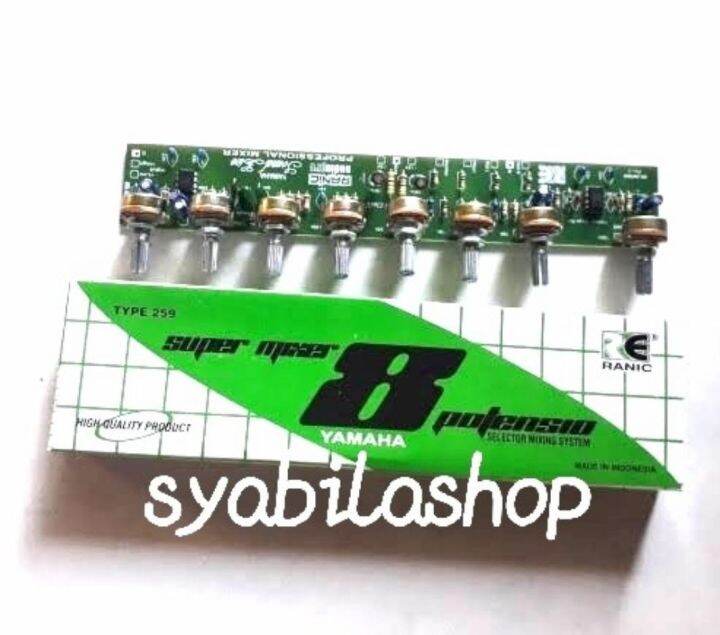 KIT MIXER 8 POTENSIO YAMAHA PRE AMP MIC | Lazada Indonesia