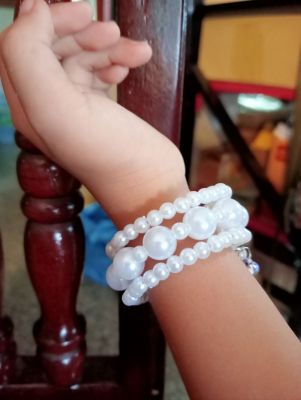 กำไรข้อมือ  กำไรข้อมือเด็ก   กำไรใข่มุก   พร้อมส่ง