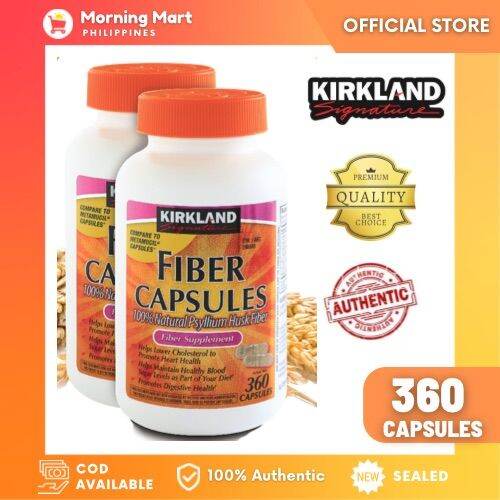 Kirkland Signature Psyllium Fiber, 360 Capsules Expiry 03/2024