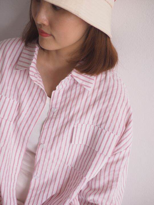 stripe-shirt-เสื้อเชิ้ตลายทาง