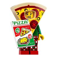 71025 LEGO Minifigures Series 19 - 10. Pizza Guy ของแท้ ไม่แกะซอง