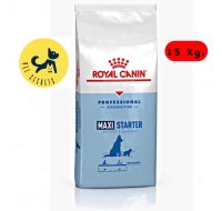 Royal Canin Maxi Starter Mother &amp; Babydog 15 kg. (อาหารสุนัขแบบเม็ด สำหรับแม่สุนัขพันธุ์ใหญ่ช่วงตั้งท้อง-หย่านมลูก)