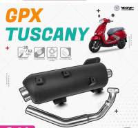 ท่อเดิมผ่าหมกพร้อมคอสแตนเลส GPX TUSCANY