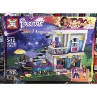 Oo kids Toys ชุดตัวต่อ SX 3008 บ้าน 2 ชั้น Friends Livis Pop Star House จำนวน 760pcs #ของเล่นเด็ก #ของสะสม #ของขวัญ #ของเล่นราคาถูก #เกมครอบครัว #ของเล่นเสริมทักษะ #ต