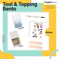 TT (Tool &amp; Topping) Bento  (Max Matte+Skyfall+พู่กัน+ตะไบ+Sticker)